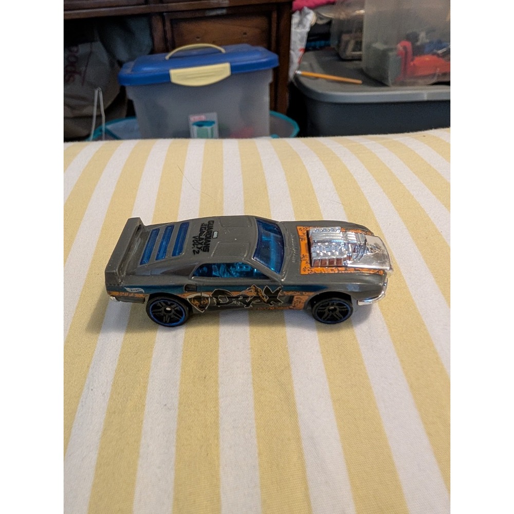 Hot Wheels Gray RIVITED Guardians of the Galaxy Vol 2 Drax Diecast Car 2017